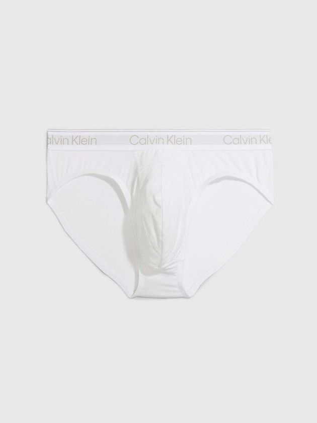 Calvin Klein USA Athletic Cotton Mens Briefs White 8069257-JG